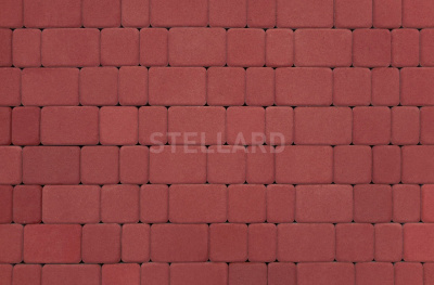 Тротуарная плитка Stellard Старый город Красная 60