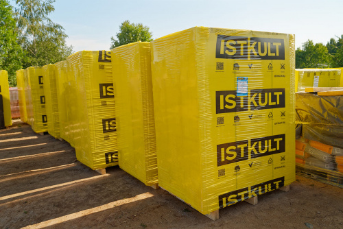 Газосиликатные блоки Istkult Егорьевск D500 625х500х250 стеновые