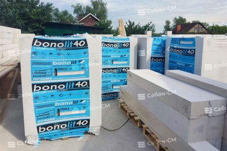 Пенобетонные П-образные блоки Bonolit Малоярославец 500х300х200, D500