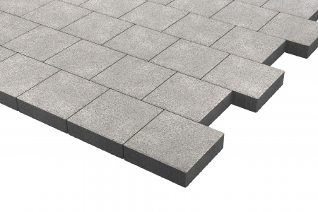 Брусчатка Stellard Квадрат 300х300х80 Премиум Эко Белый мрамор